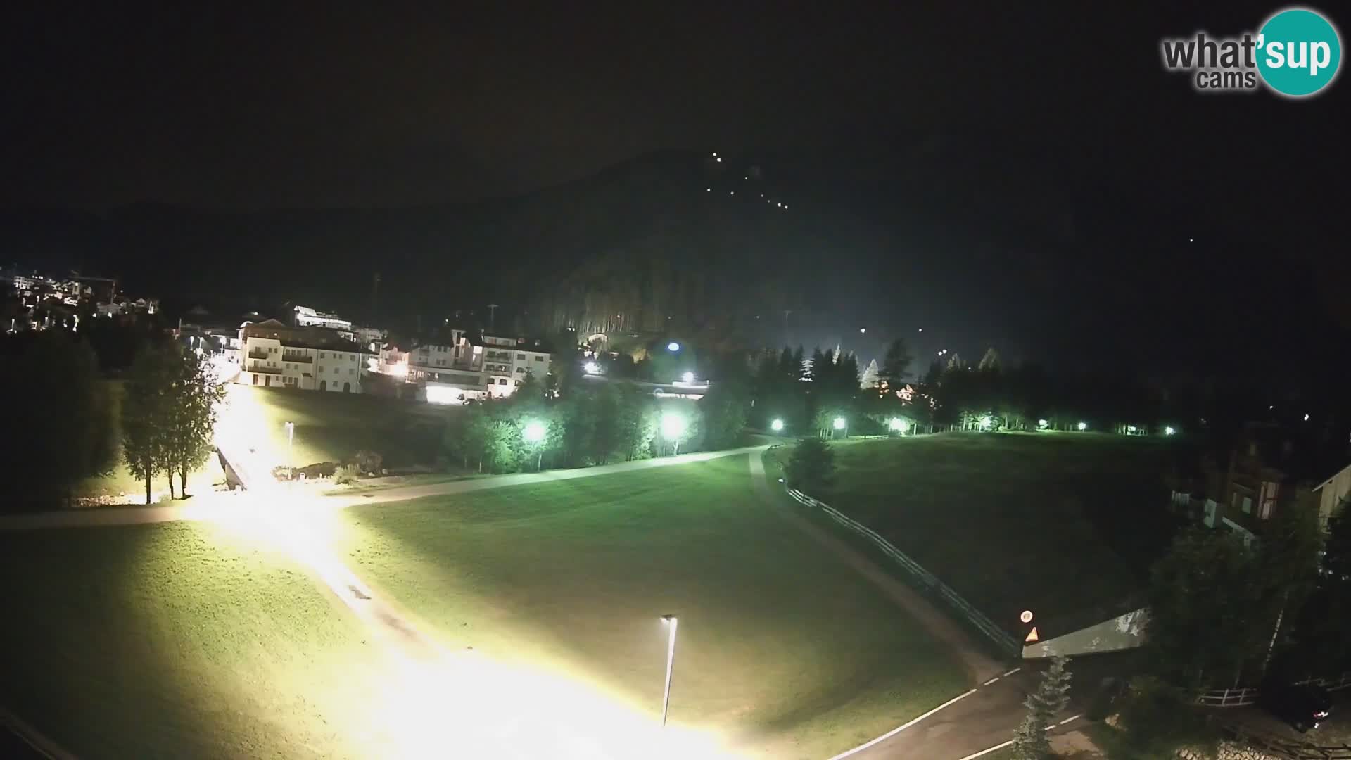 Webcam Corvara | Vista spettacolare Gruppo del Sella