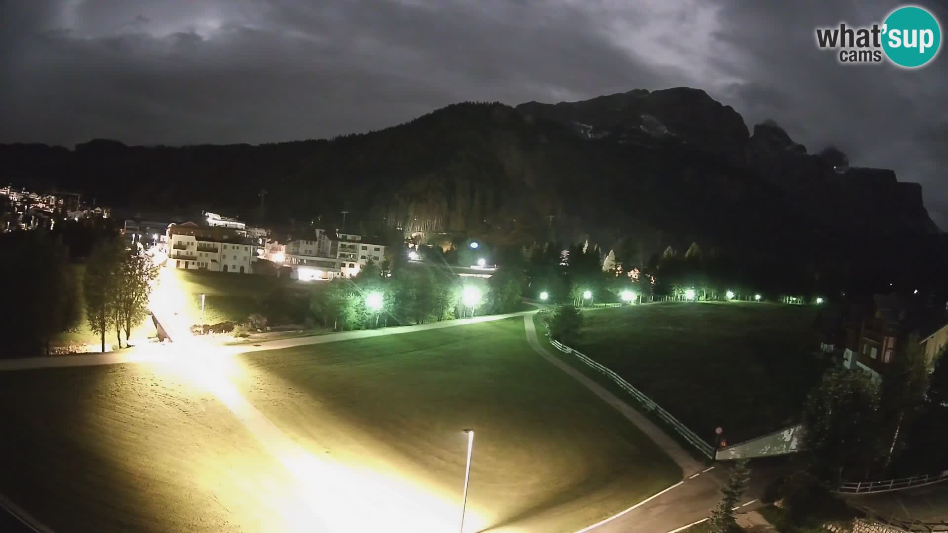 Webcam Corvara | Vista spettacolare Gruppo del Sella