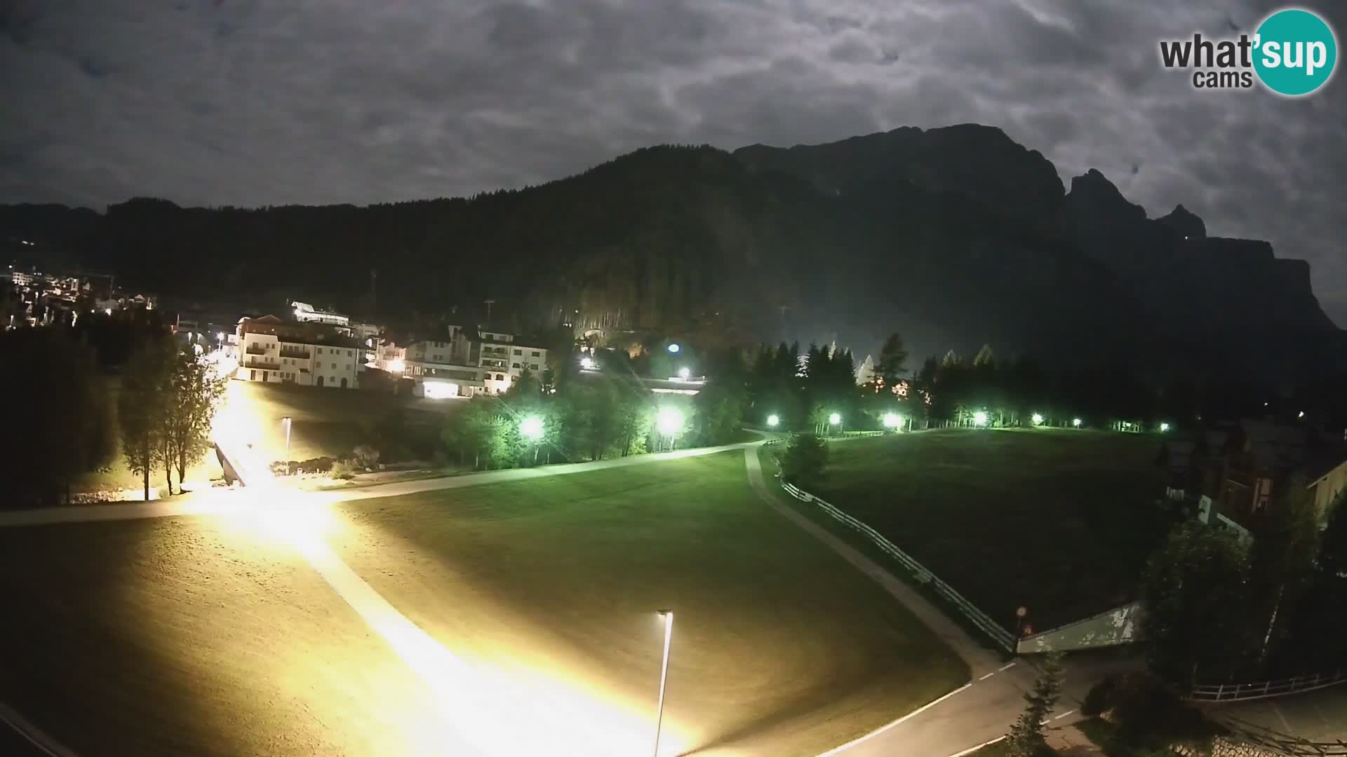 Webcam Corvara | Vista spettacolare Gruppo del Sella