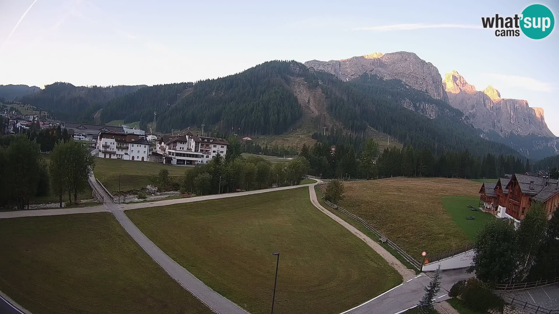 Camera en vivo Corvara | Vistas espectaculares del Grupo Sella