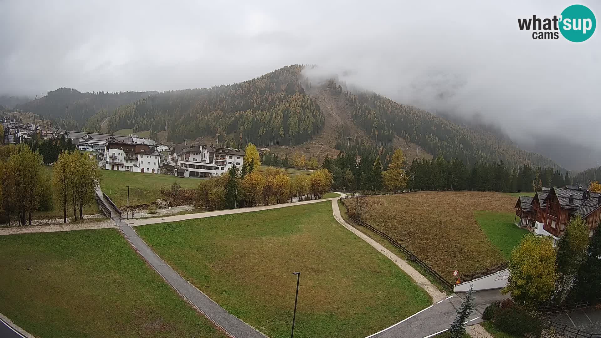 Corvara webcam | Spektakuläre Ausblicke auf die Sellagruppe