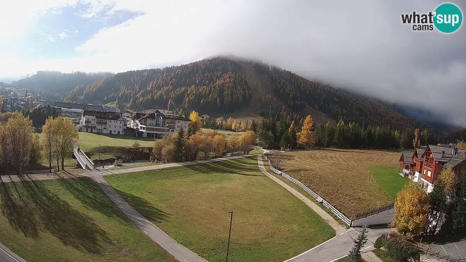 Webcam Corvara in Badia: Spectacular Views of the Sella Group