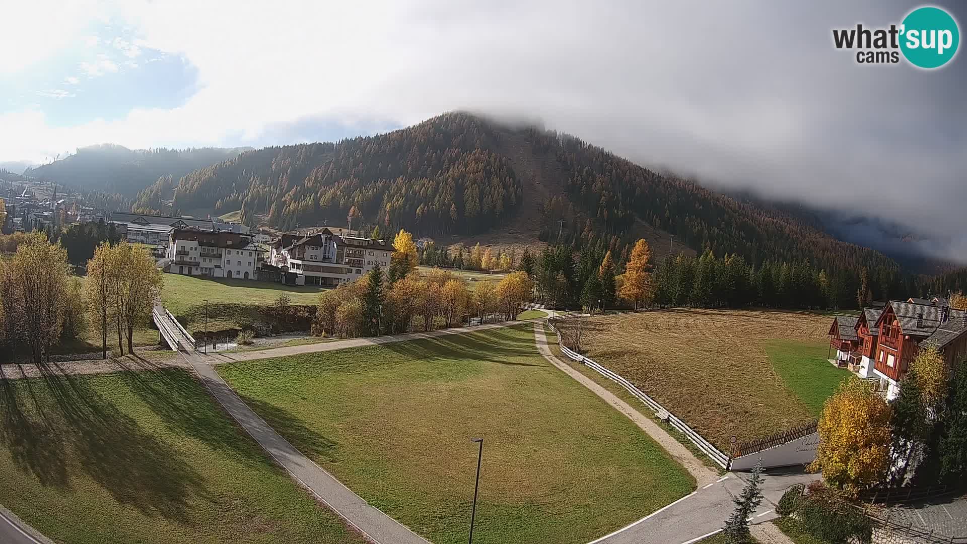 Webcam Corvara | Vista spettacolare Gruppo del Sella