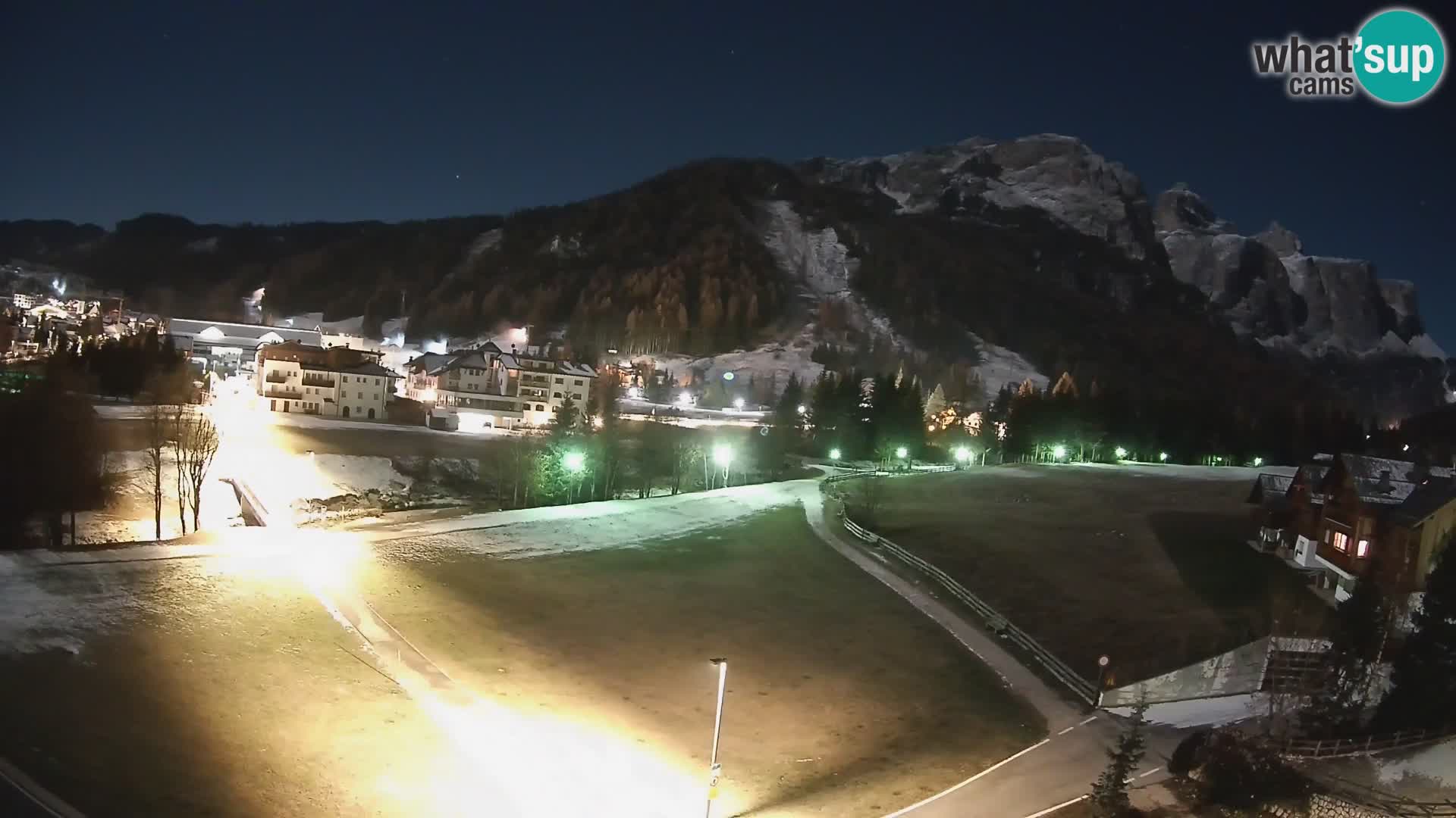 Webcam Corvara | Vista spettacolare Gruppo del Sella