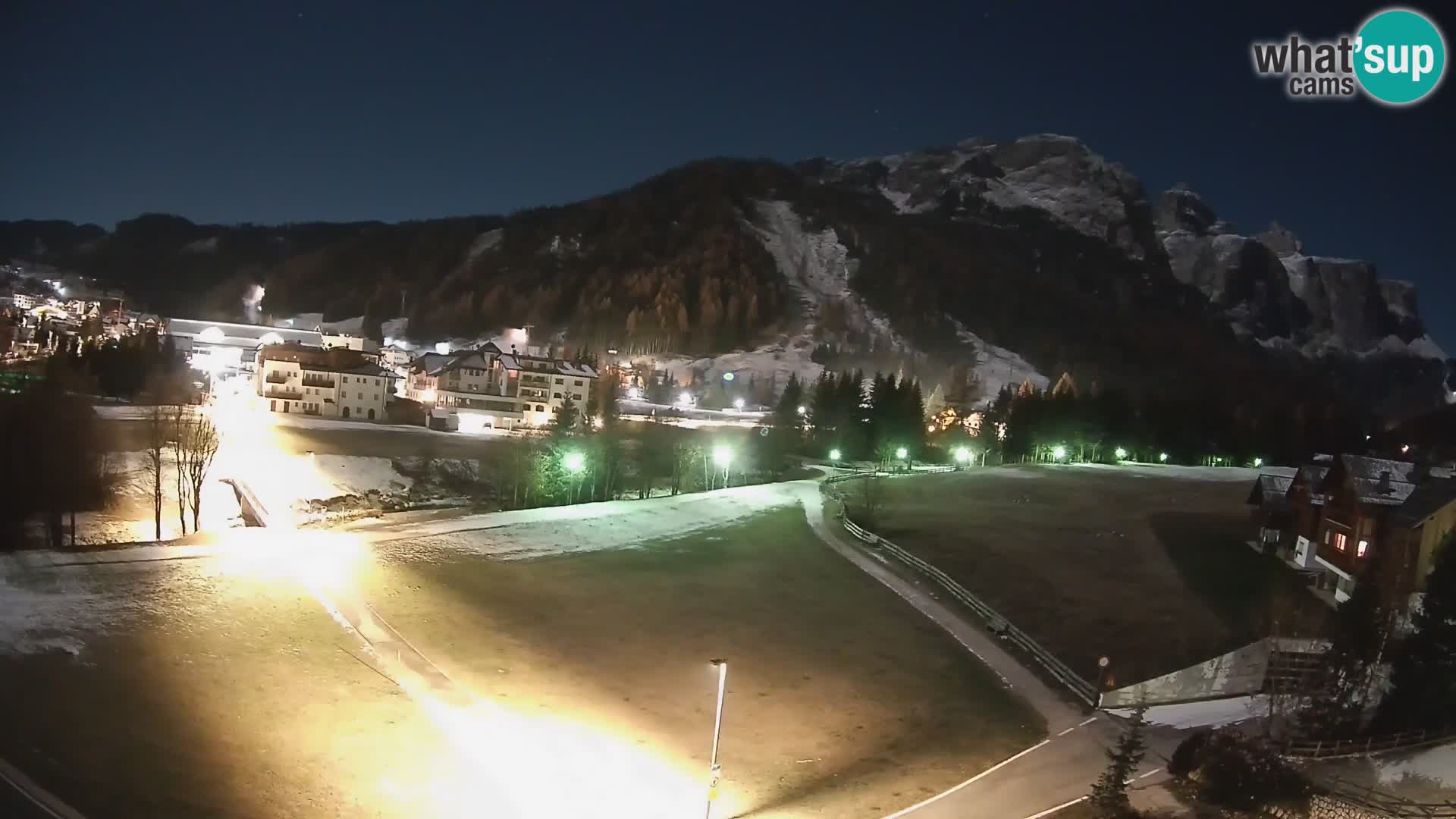 Webcam Corvara | Vista spettacolare Gruppo del Sella