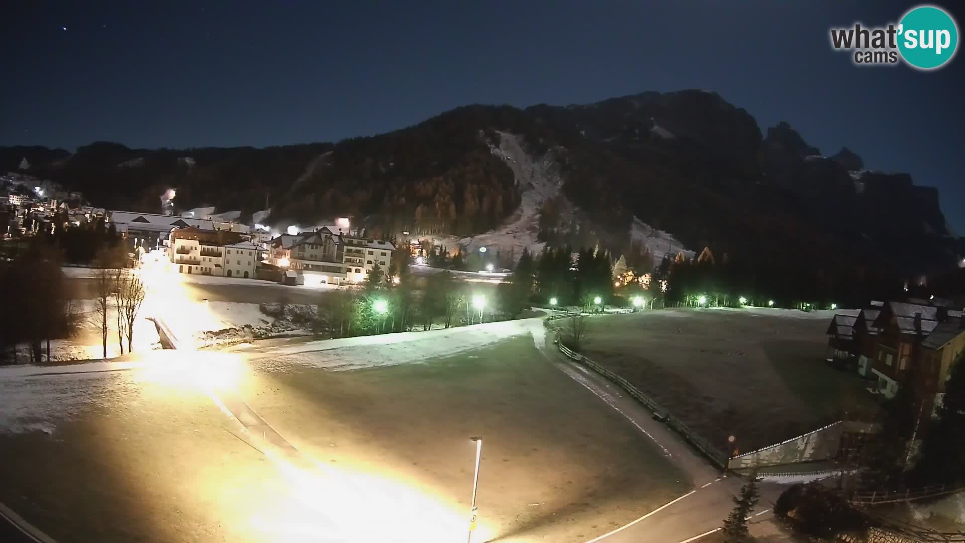 Webcam Corvara | Vista spettacolare Gruppo del Sella