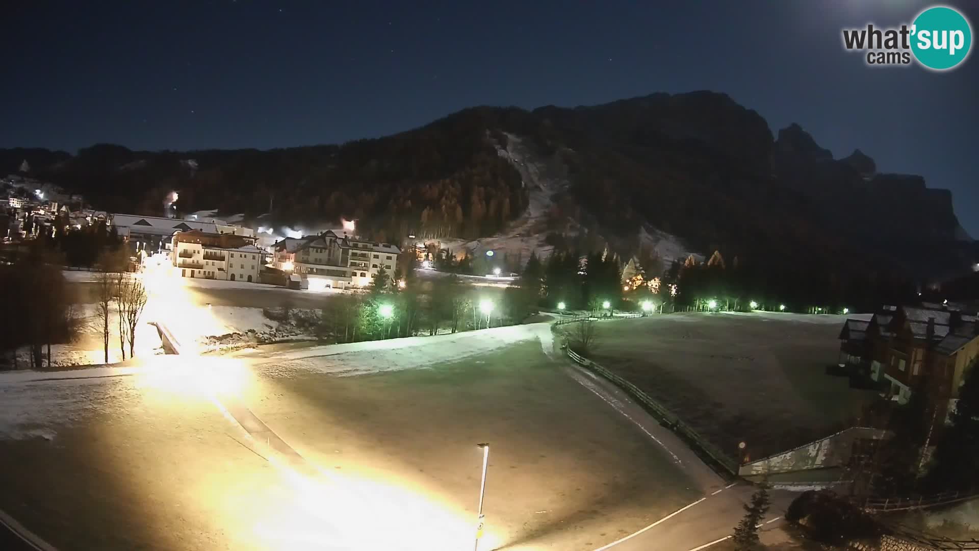 Webcam Corvara | Vista spettacolare Gruppo del Sella