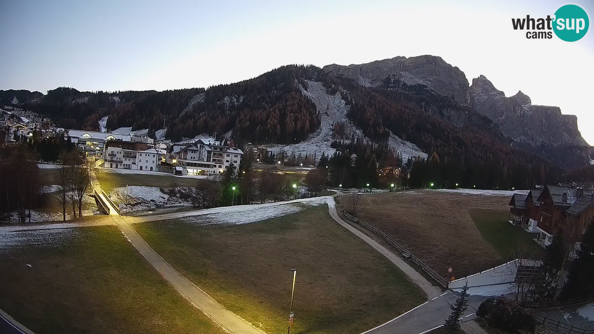 Corvara webcam | Spektakuläre Ausblicke auf die Sellagruppe