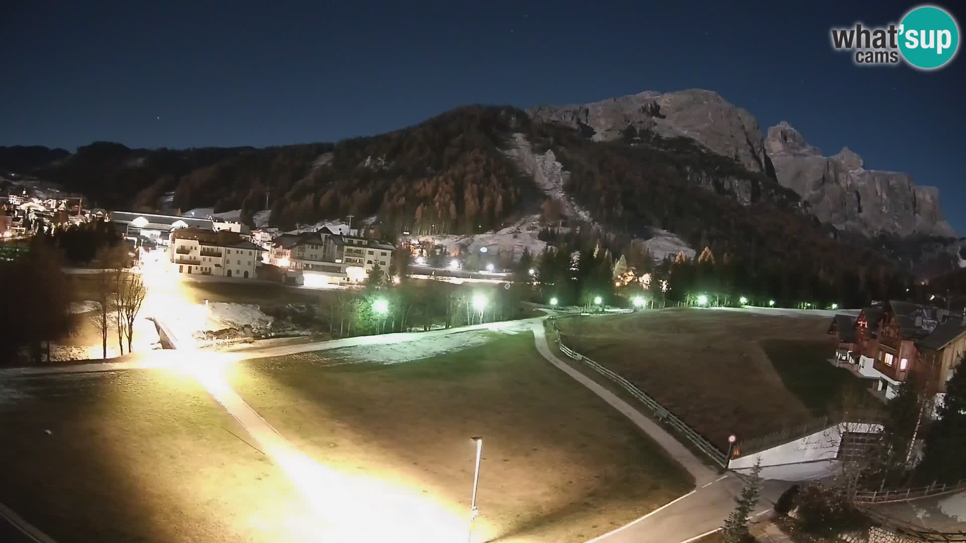 Webcam Corvara | Vista spettacolare Gruppo del Sella