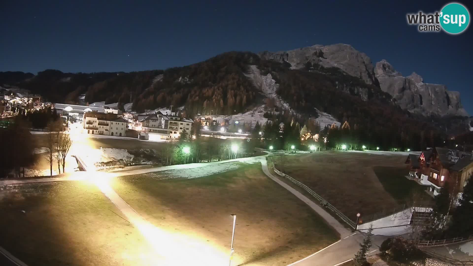 Webcam Corvara | Vista spettacolare Gruppo del Sella