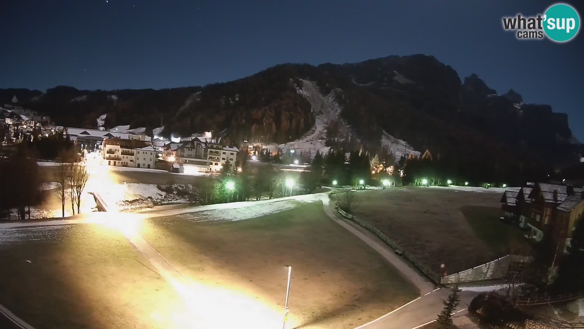 Webcam Corvara in Badia: Spectacular Views of the Sella Group