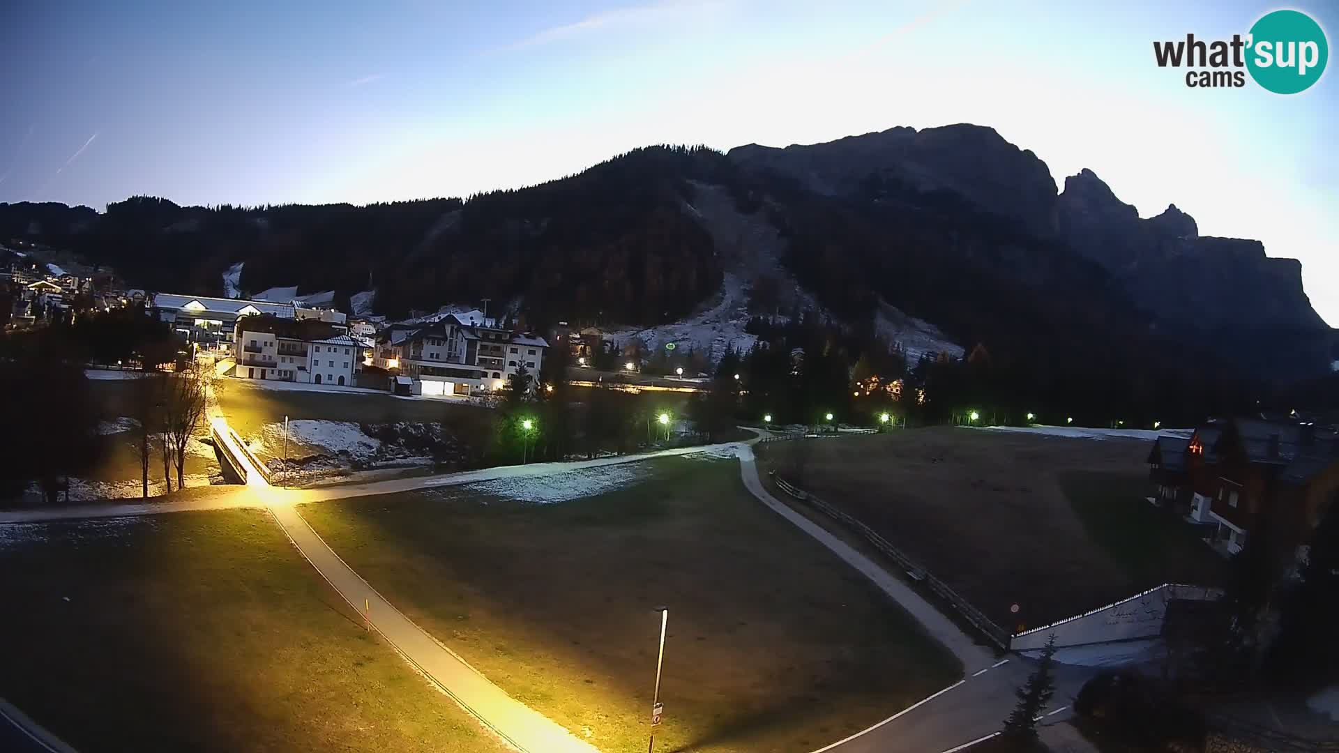 Webcam Corvara in Badia: Spectacular Views of the Sella Group