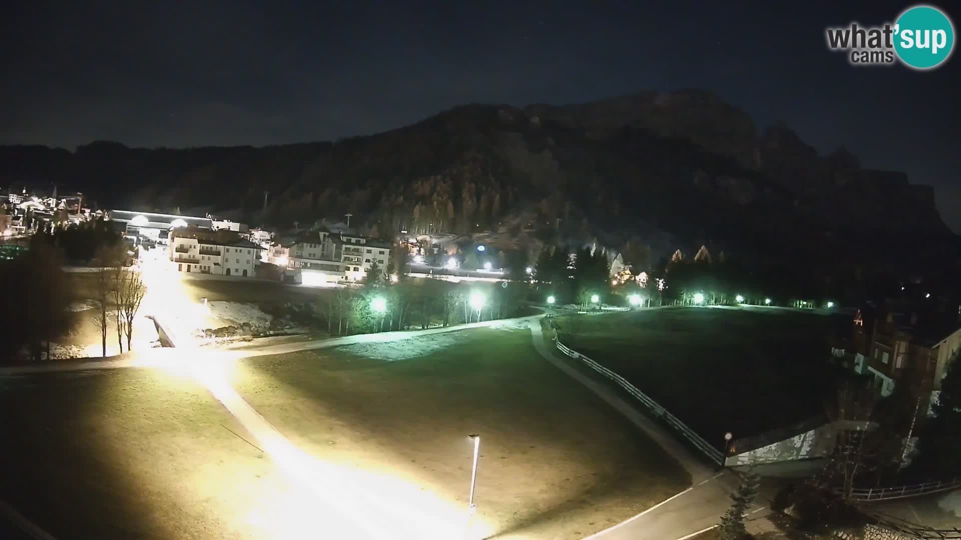 Webcam Corvara in Badia: Spectacular Views of the Sella Group