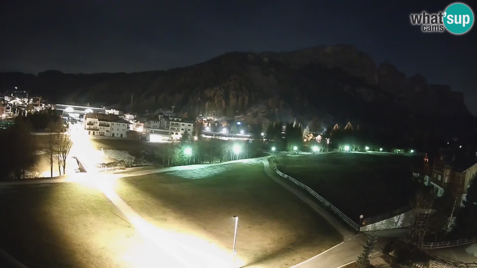 Webcam Corvara | Vista spettacolare Gruppo del Sella