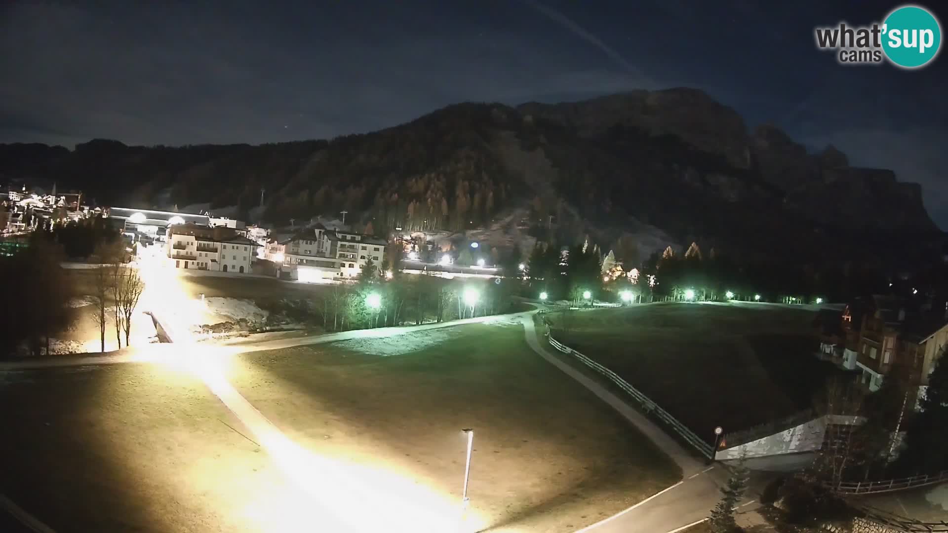 Webcam Corvara | Vista spettacolare Gruppo del Sella