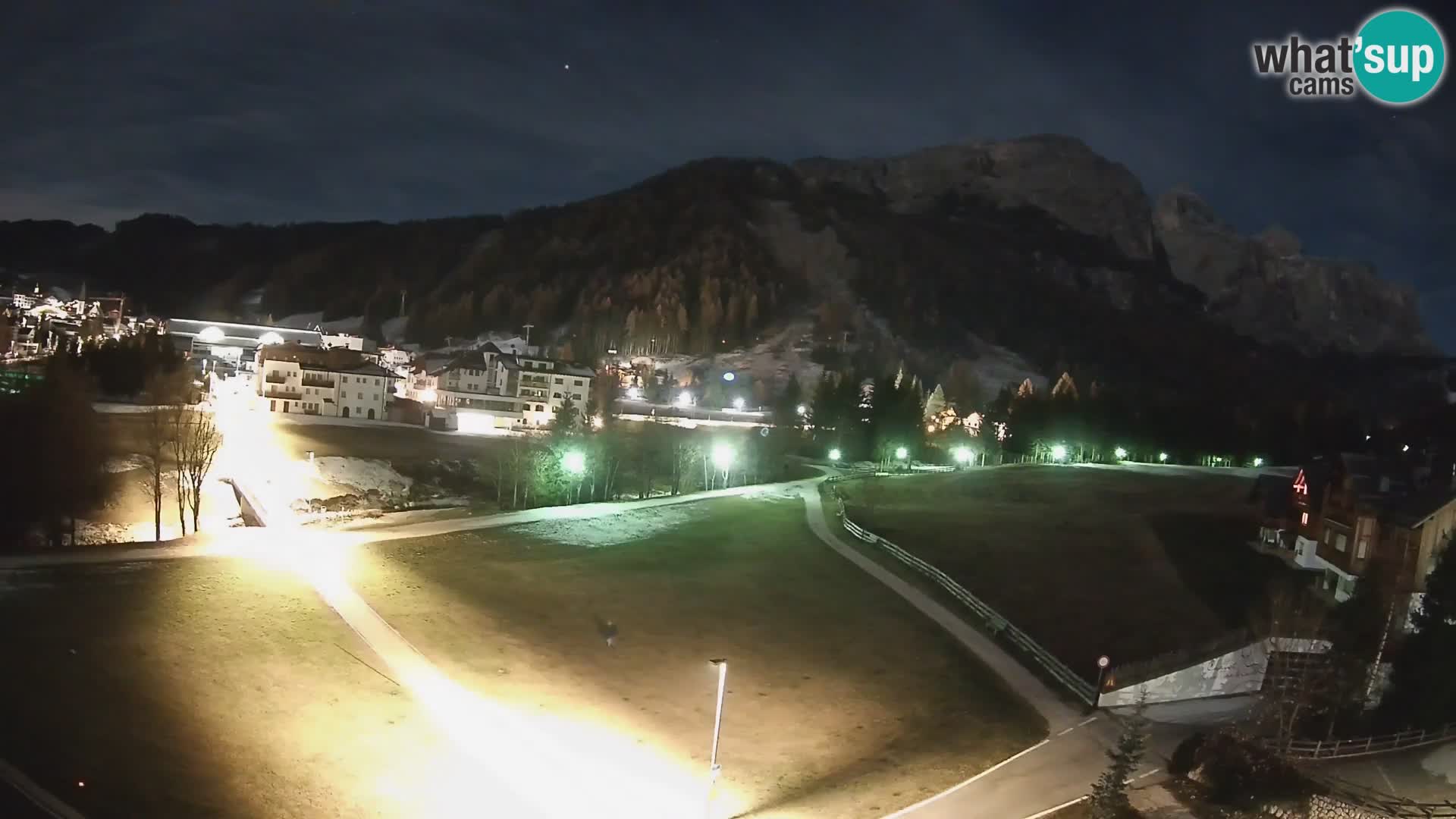 Webcam Corvara | Vista spettacolare Gruppo del Sella