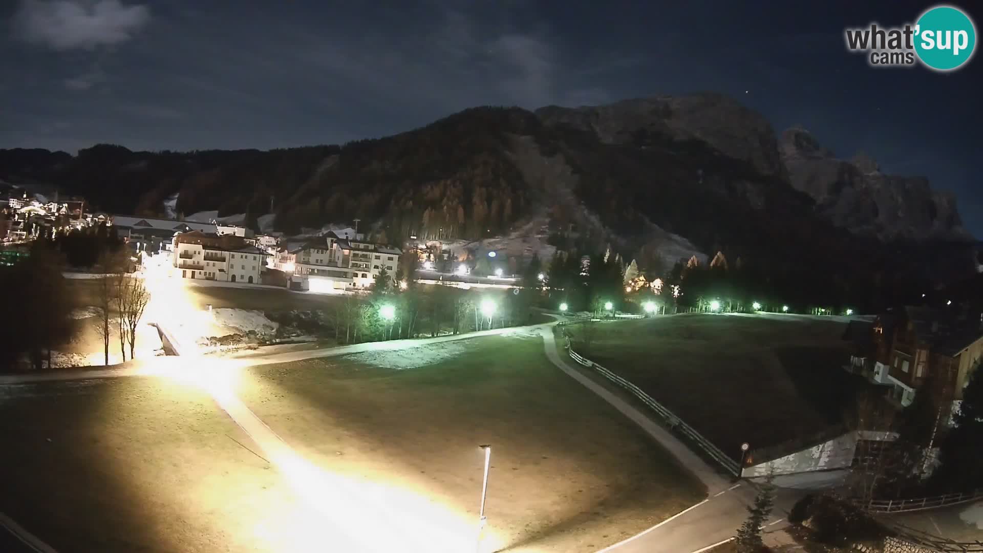 Webcam Corvara | Vista spettacolare Gruppo del Sella