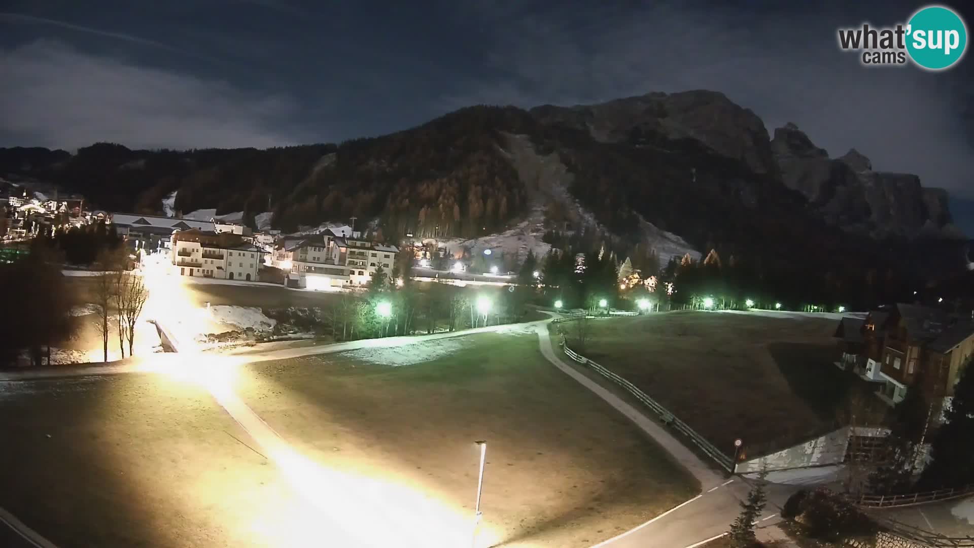 Webcam Corvara | Vista spettacolare Gruppo del Sella