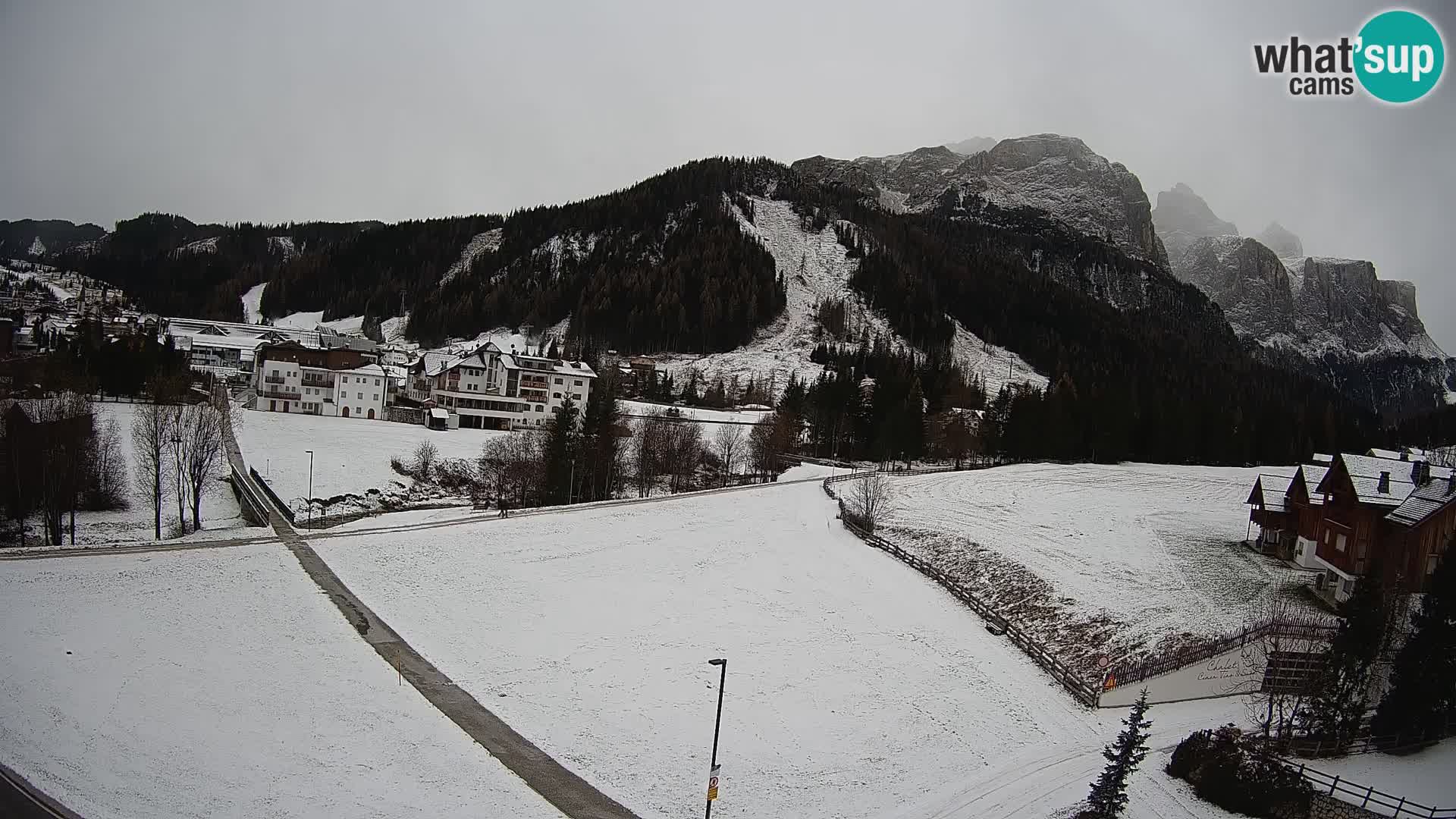 Corvara webcam | Spektakuläre Ausblicke auf die Sellagruppe