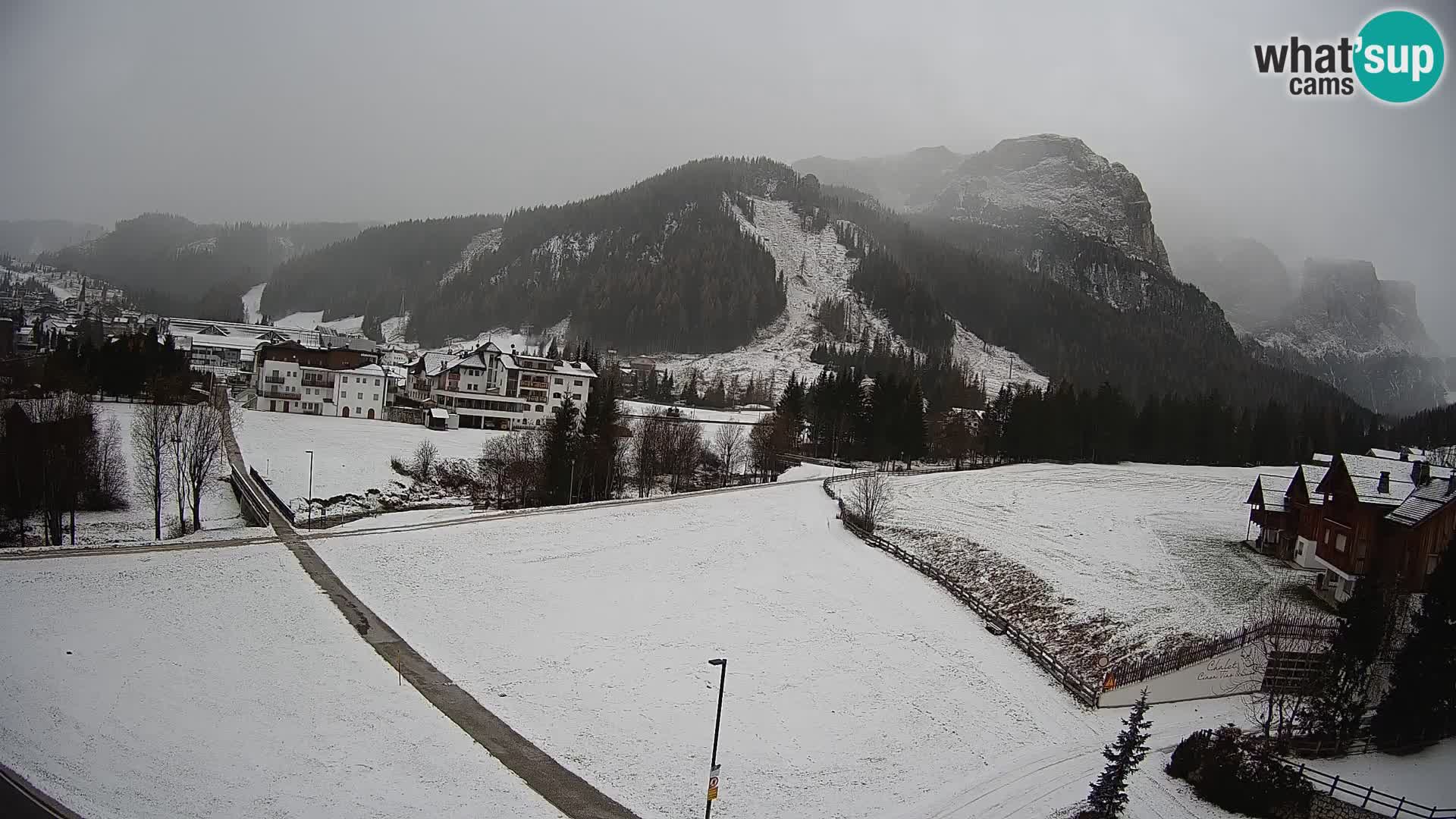 Corvara webcam | Spektakuläre Ausblicke auf die Sellagruppe