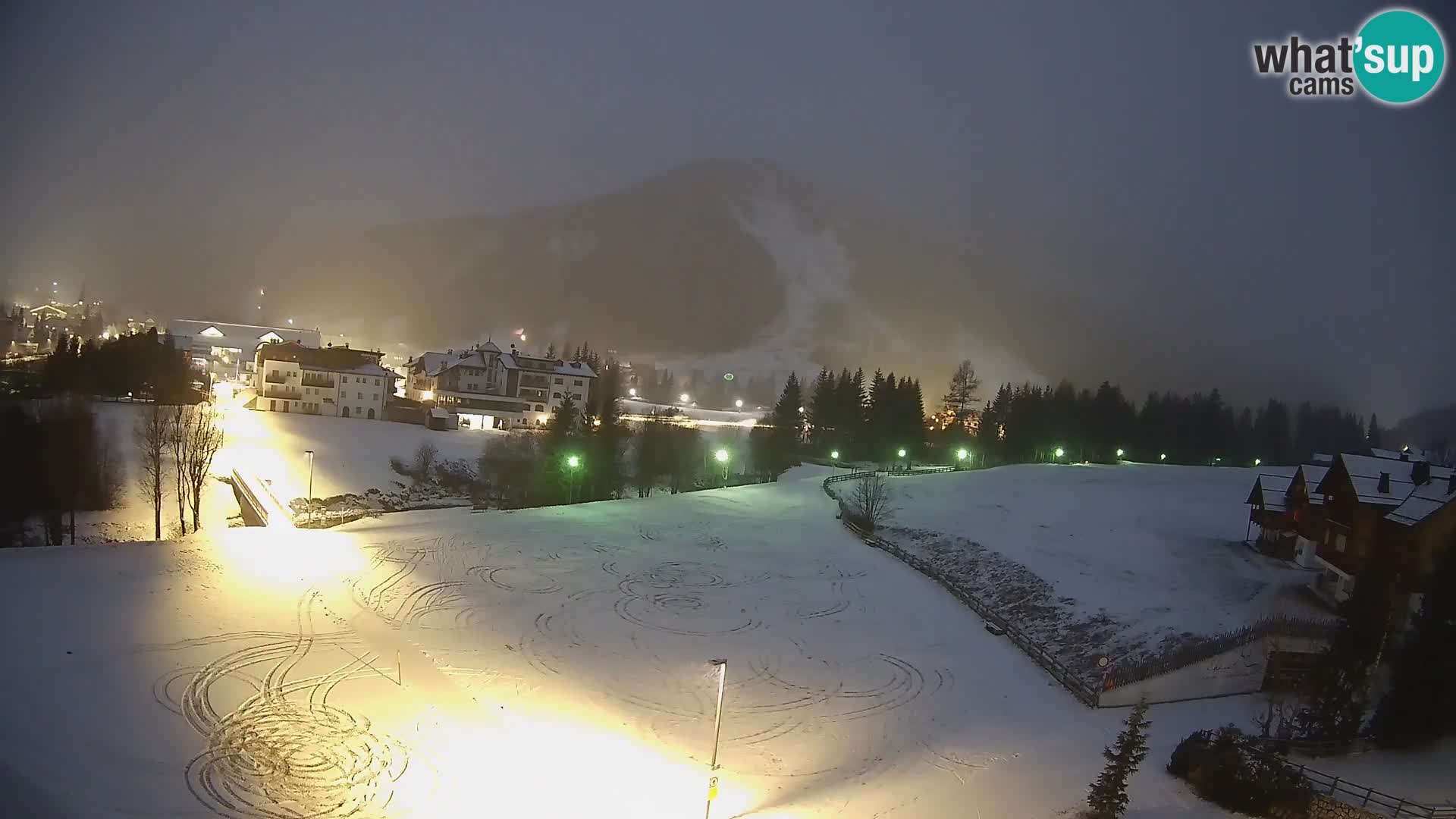 Webcam Corvara | Vista spettacolare Gruppo del Sella