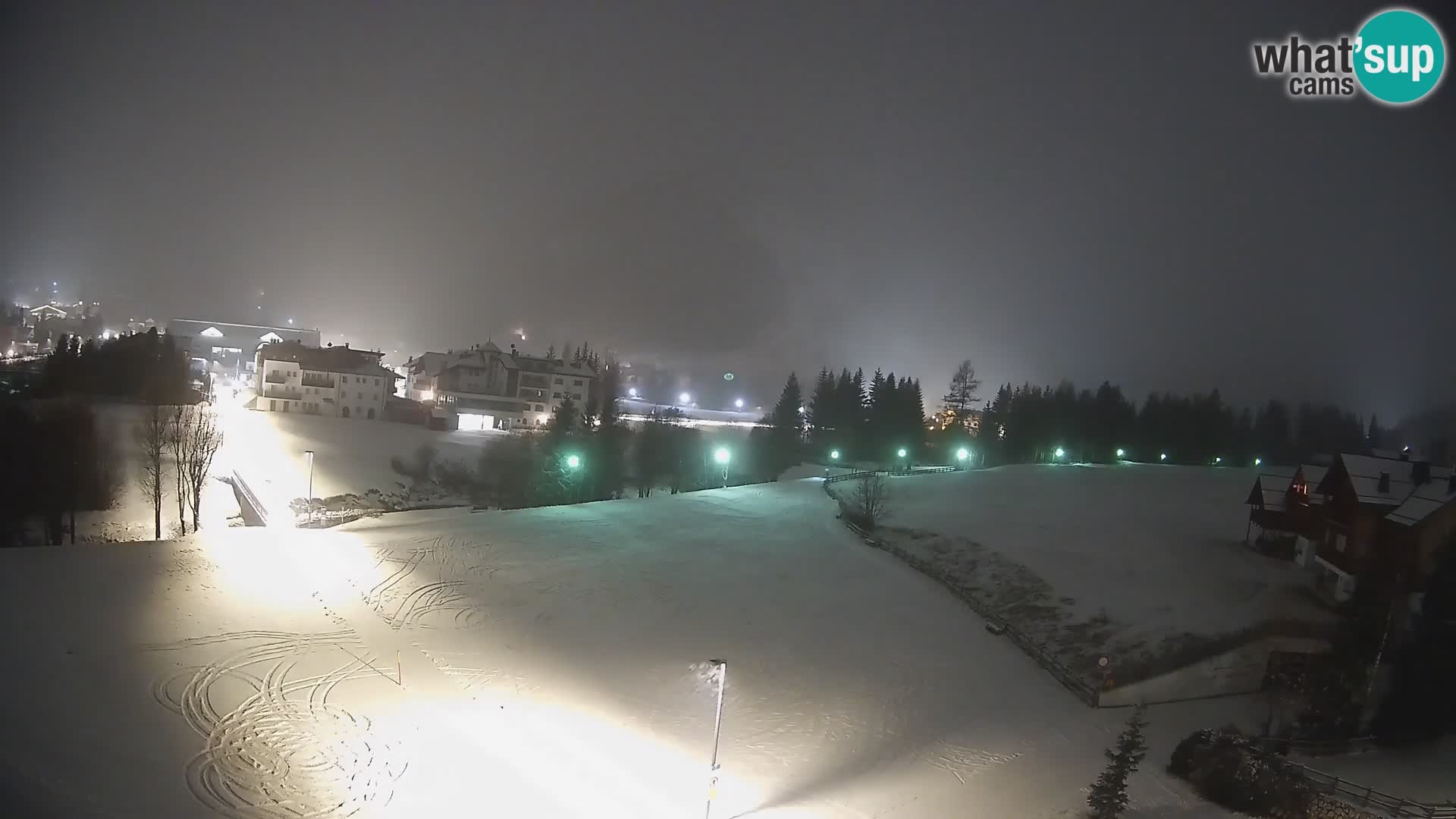 Webcam Corvara | Vista spettacolare Gruppo del Sella