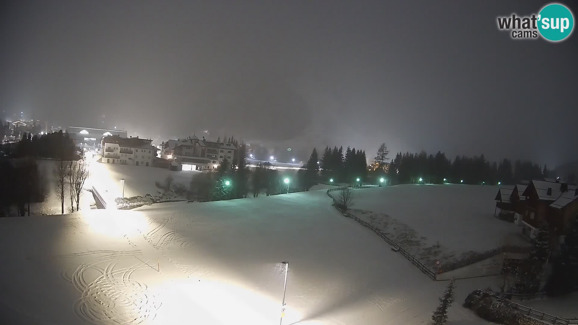 Webcam Corvara | Vista spettacolare Gruppo del Sella