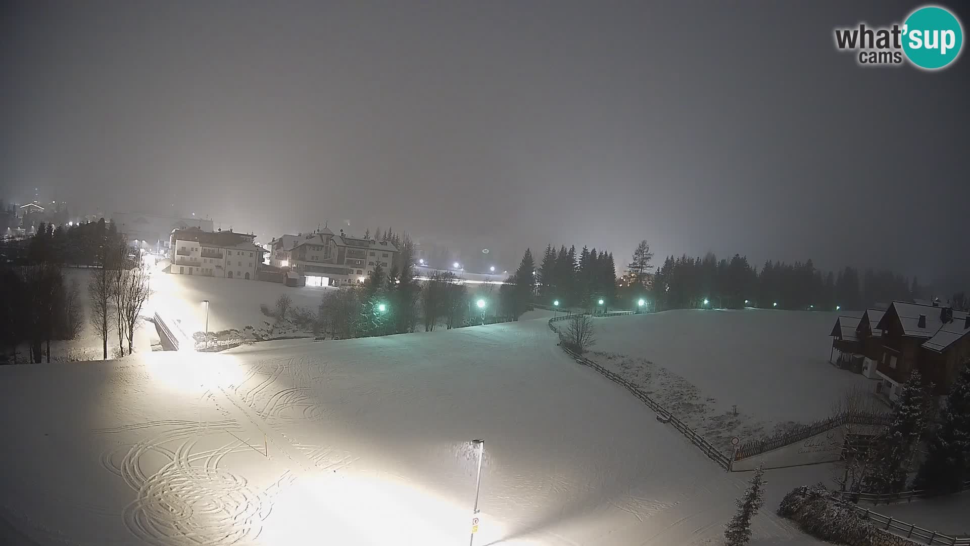 Webcam Corvara | Vista spettacolare Gruppo del Sella