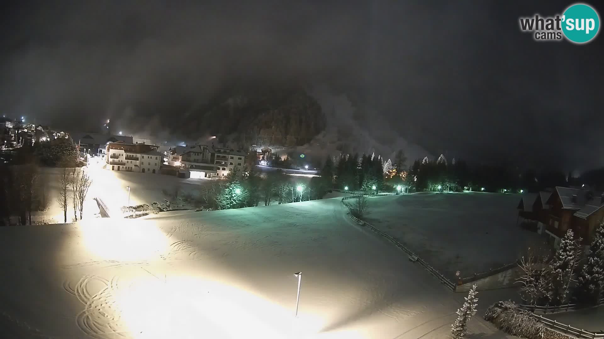 Webcam Corvara | Vista spettacolare Gruppo del Sella