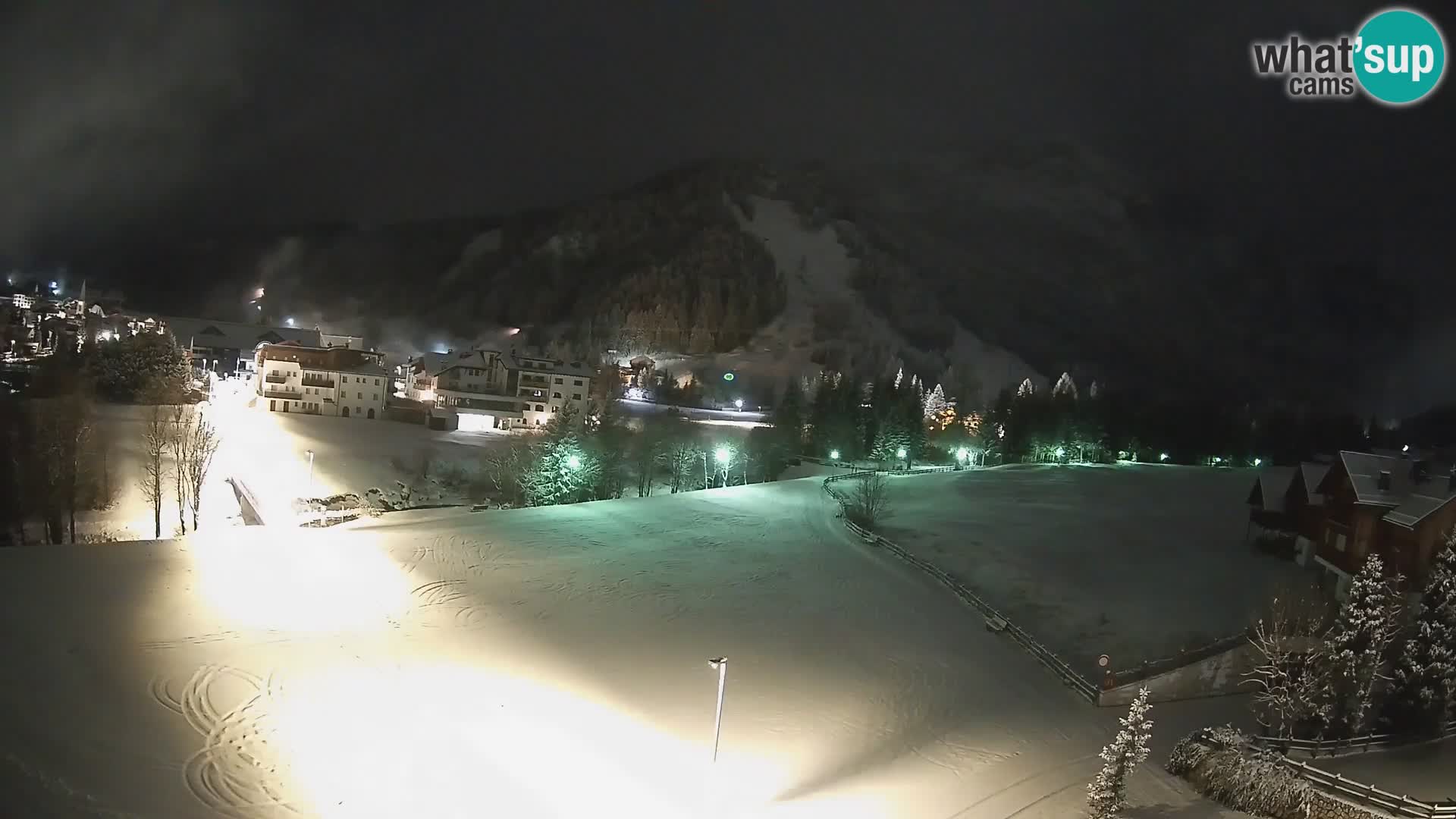 Webcam Corvara | Vista spettacolare Gruppo del Sella