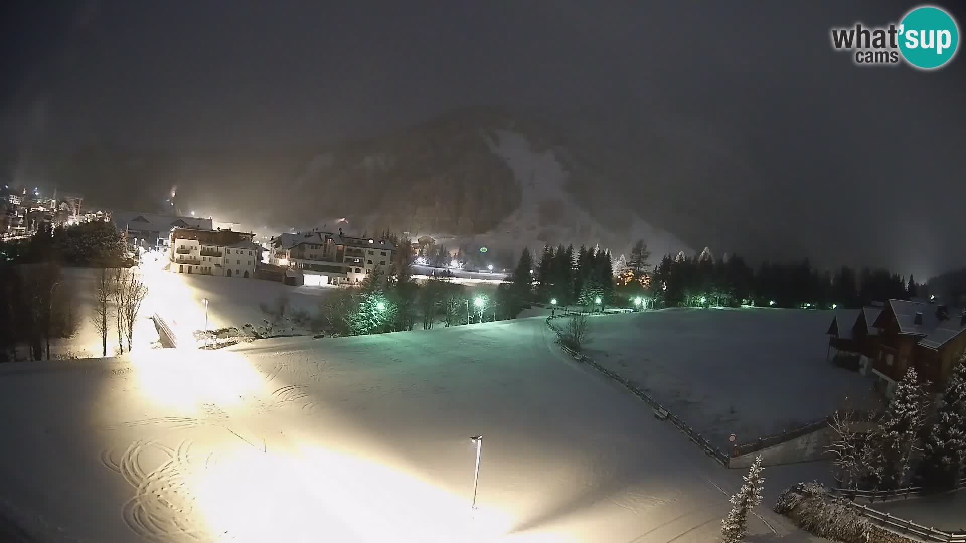 Webcam Corvara | Vista spettacolare Gruppo del Sella