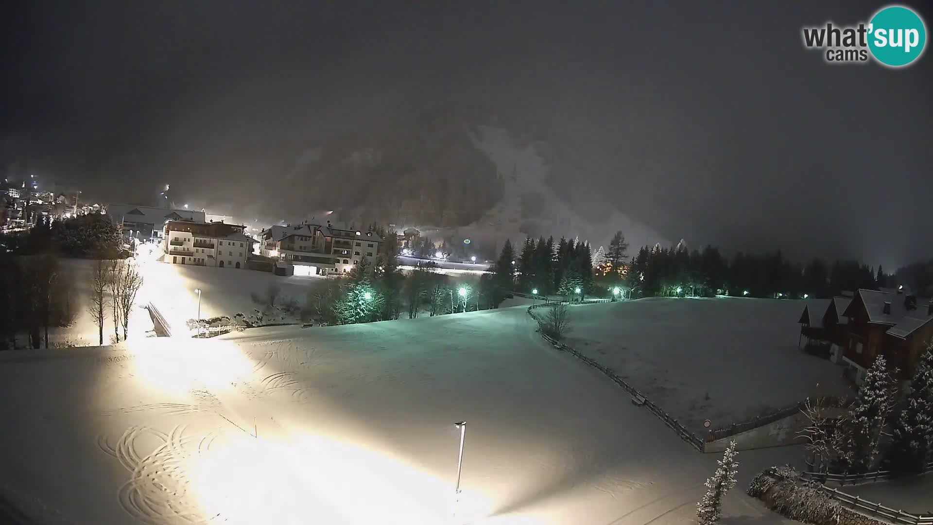 Webcam Corvara | Vista spettacolare Gruppo del Sella