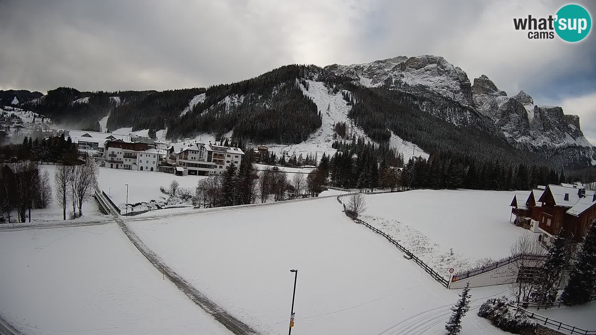 Corvara webcam | Spektakuläre Ausblicke auf die Sellagruppe