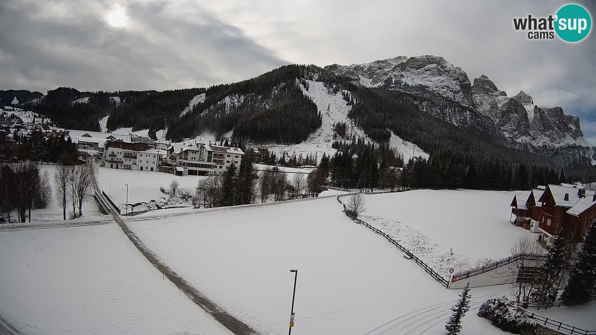 Corvara webcam | Spektakuläre Ausblicke auf die Sellagruppe