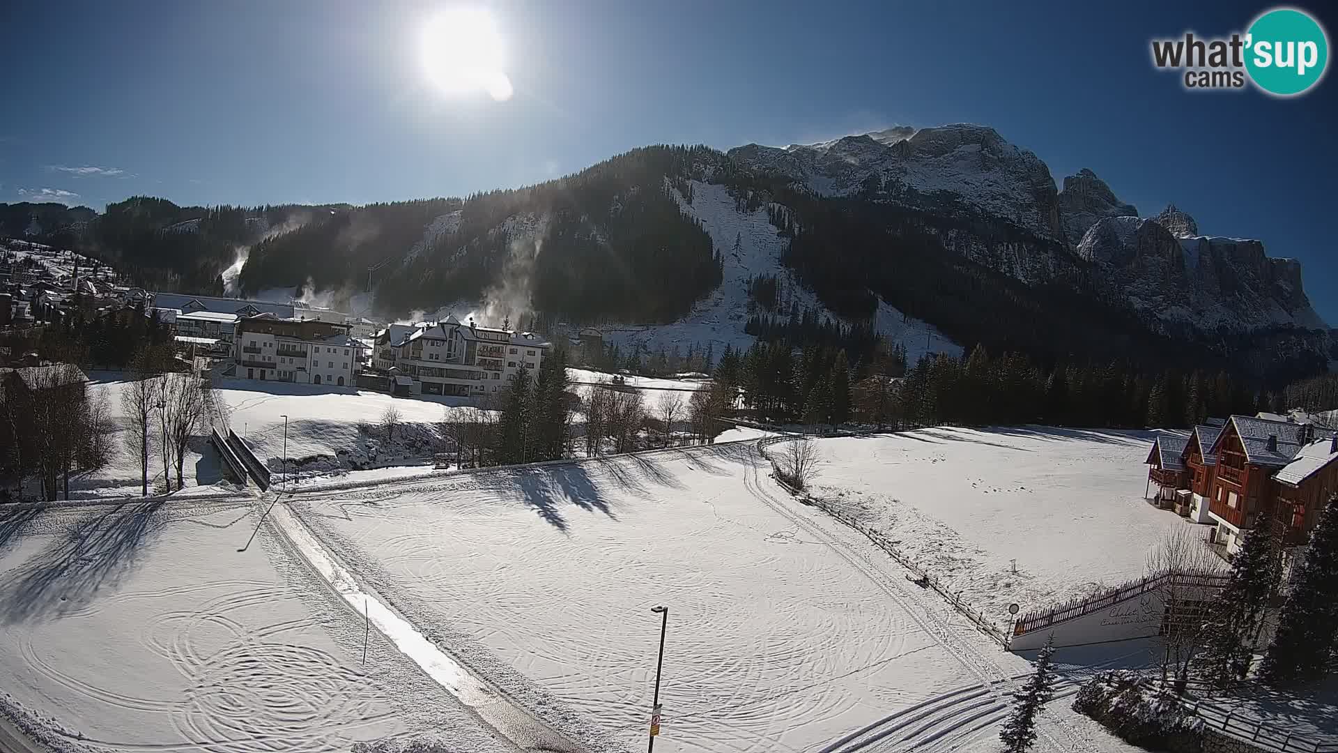 Corvara webcam | Spektakuläre Ausblicke auf die Sellagruppe