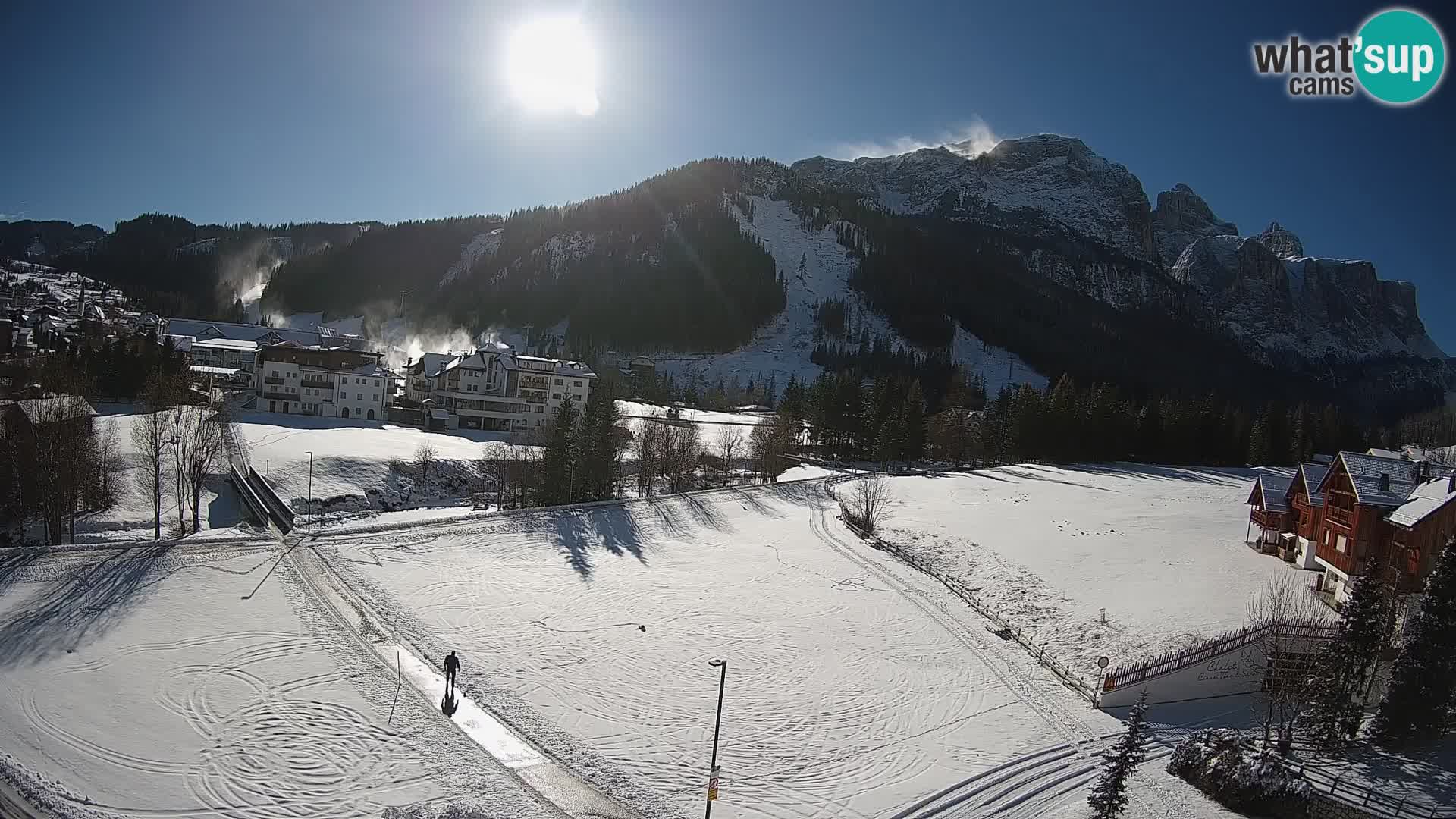 Webcam Corvara | Vista spettacolare Gruppo del Sella