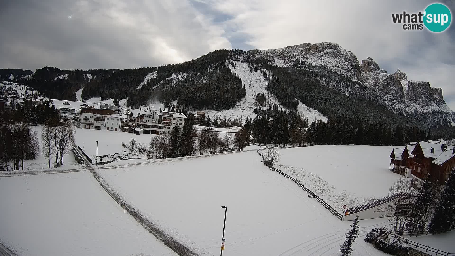 Corvara webcam | Spektakuläre Ausblicke auf die Sellagruppe