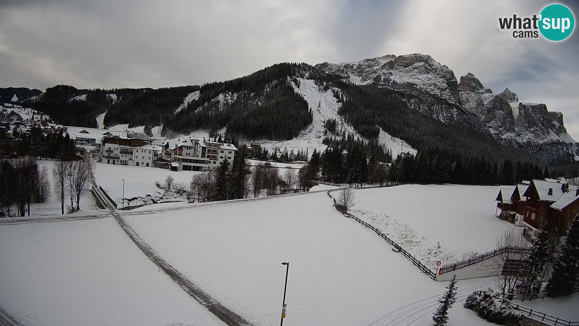 Corvara webcam | Spektakuläre Ausblicke auf die Sellagruppe