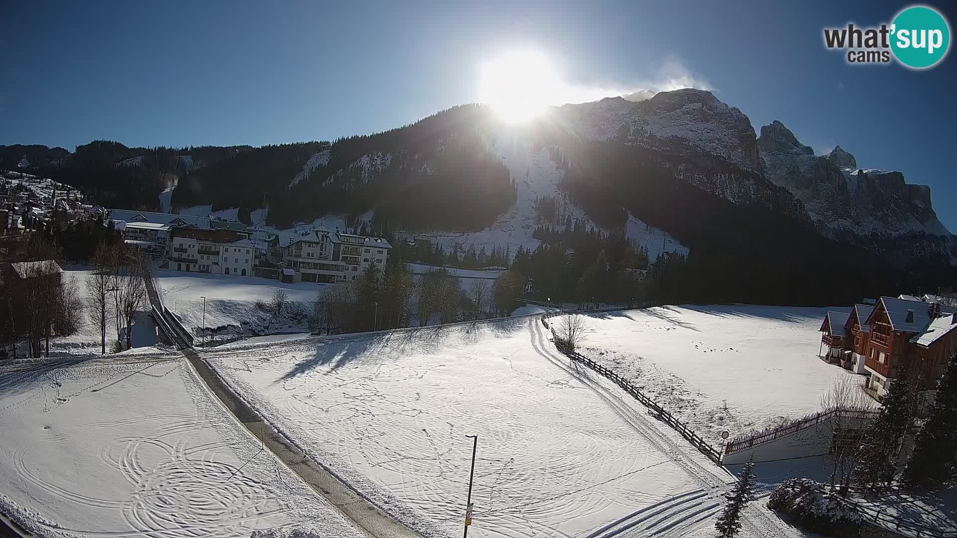 Corvara webcam | Spektakuläre Ausblicke auf die Sellagruppe