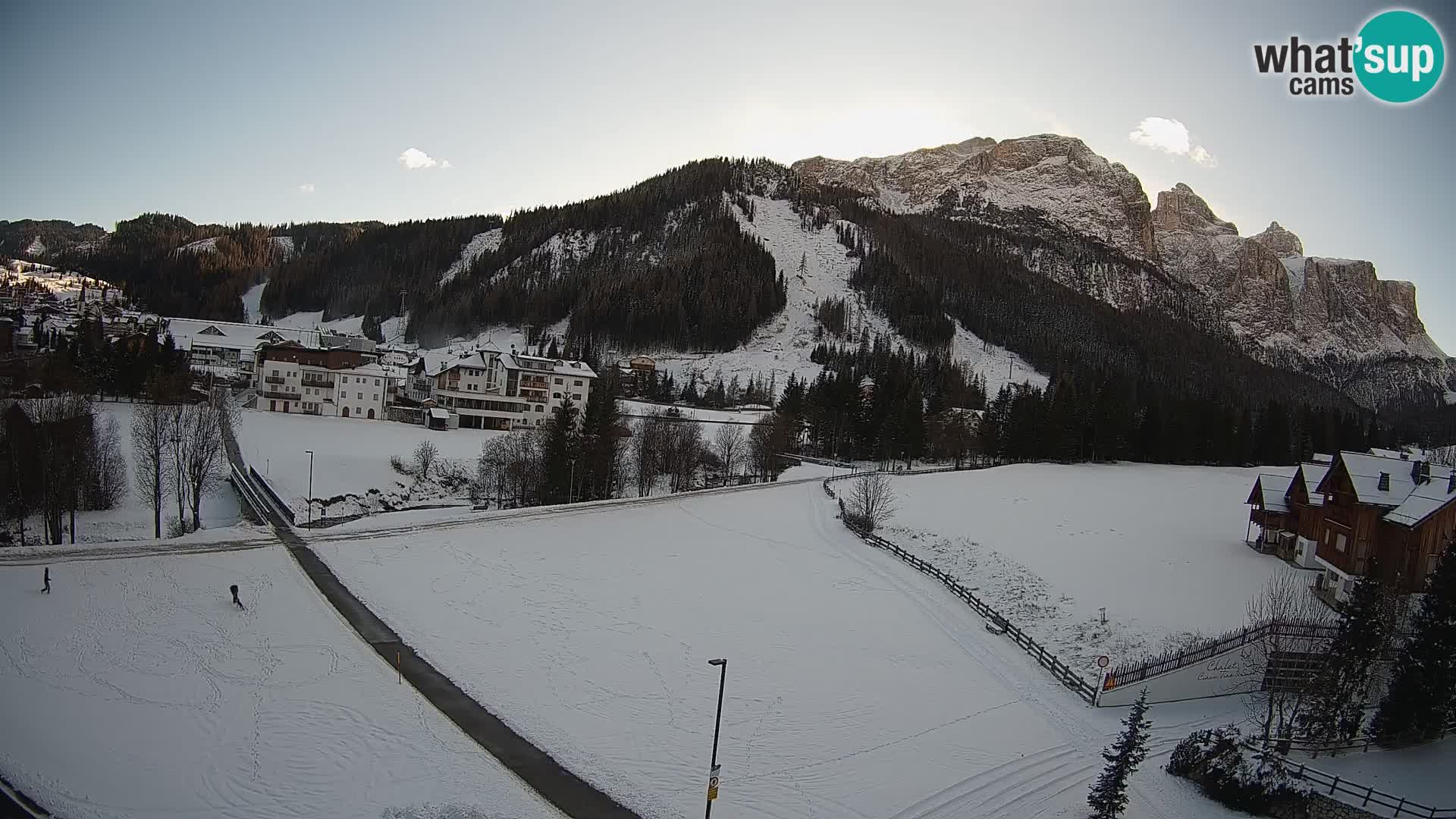 Corvara webcam | Spektakuläre Ausblicke auf die Sellagruppe