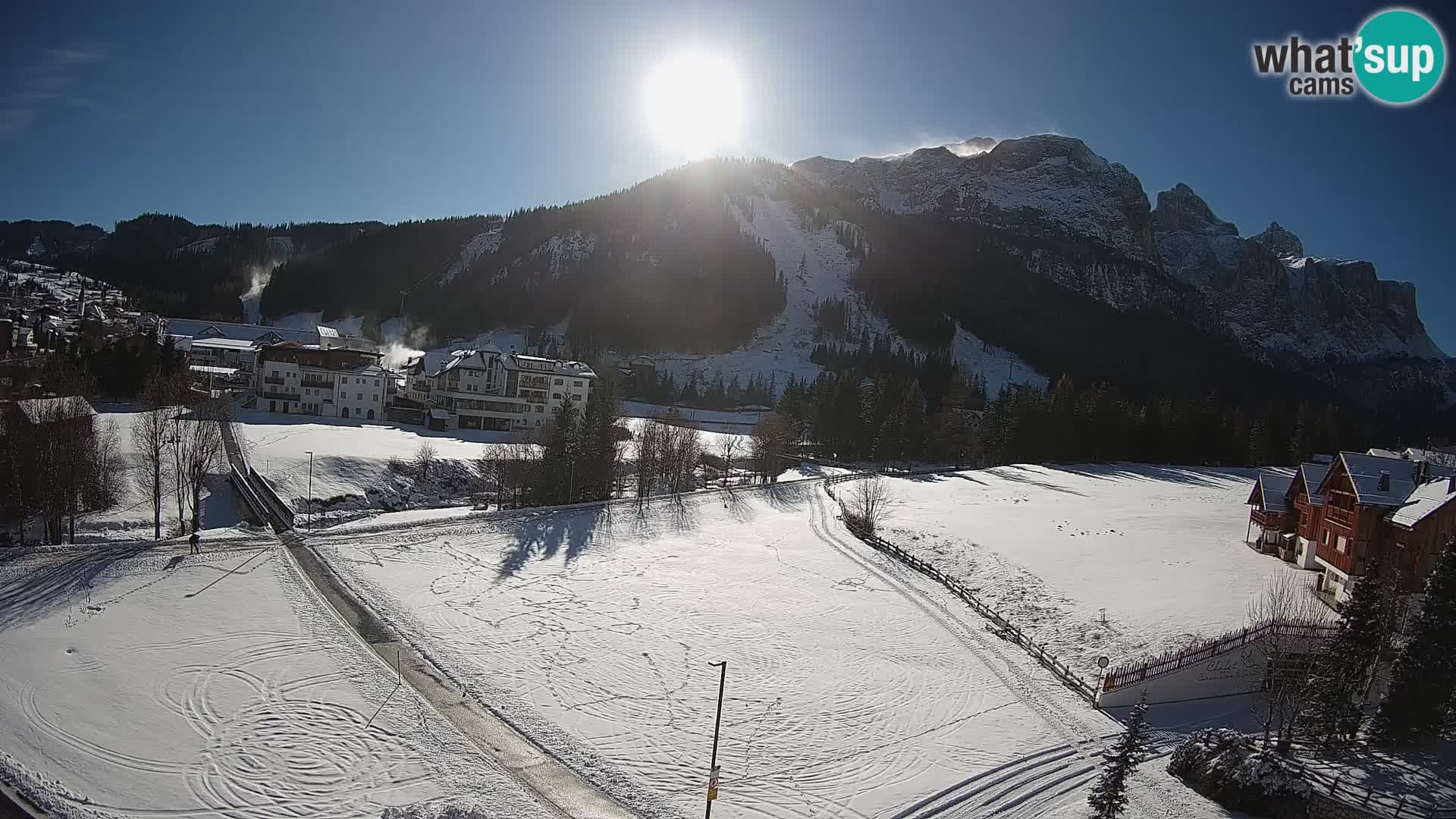 Corvara webcam | Spektakuläre Ausblicke auf die Sellagruppe