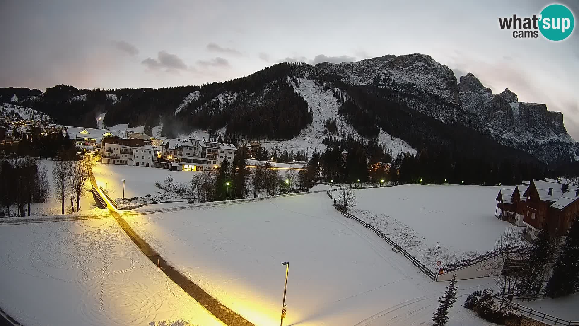 Camera en vivo Corvara | Vistas espectaculares del Grupo Sella