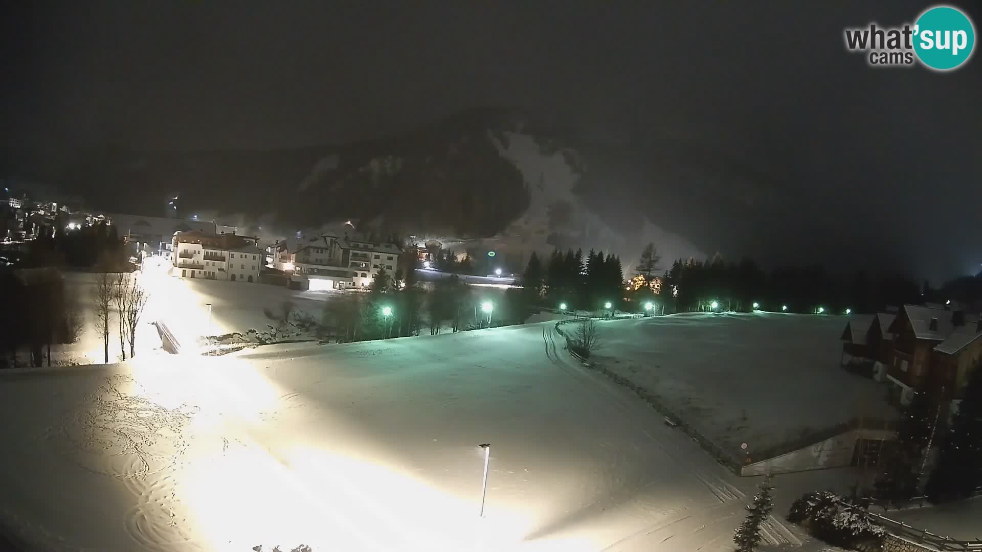 Webcam Corvara | Vista spettacolare Gruppo del Sella