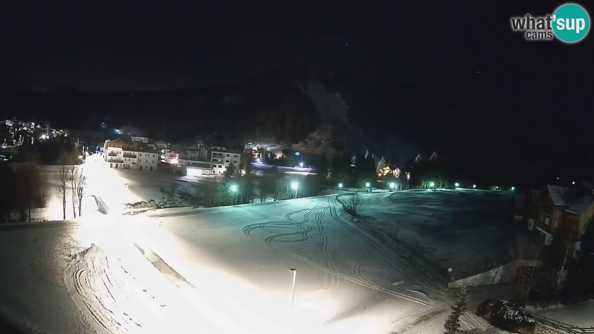 Webcam Corvara | Vista spettacolare Gruppo del Sella