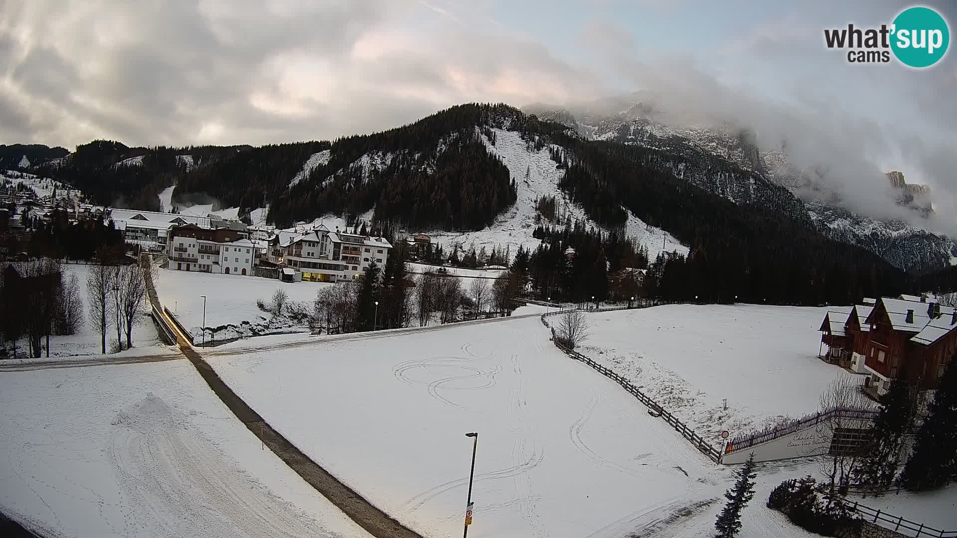 Corvara webcam | Spektakuläre Ausblicke auf die Sellagruppe