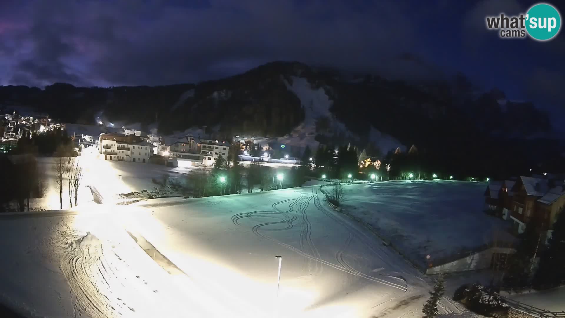 Webcam Corvara | Vista spettacolare Gruppo del Sella