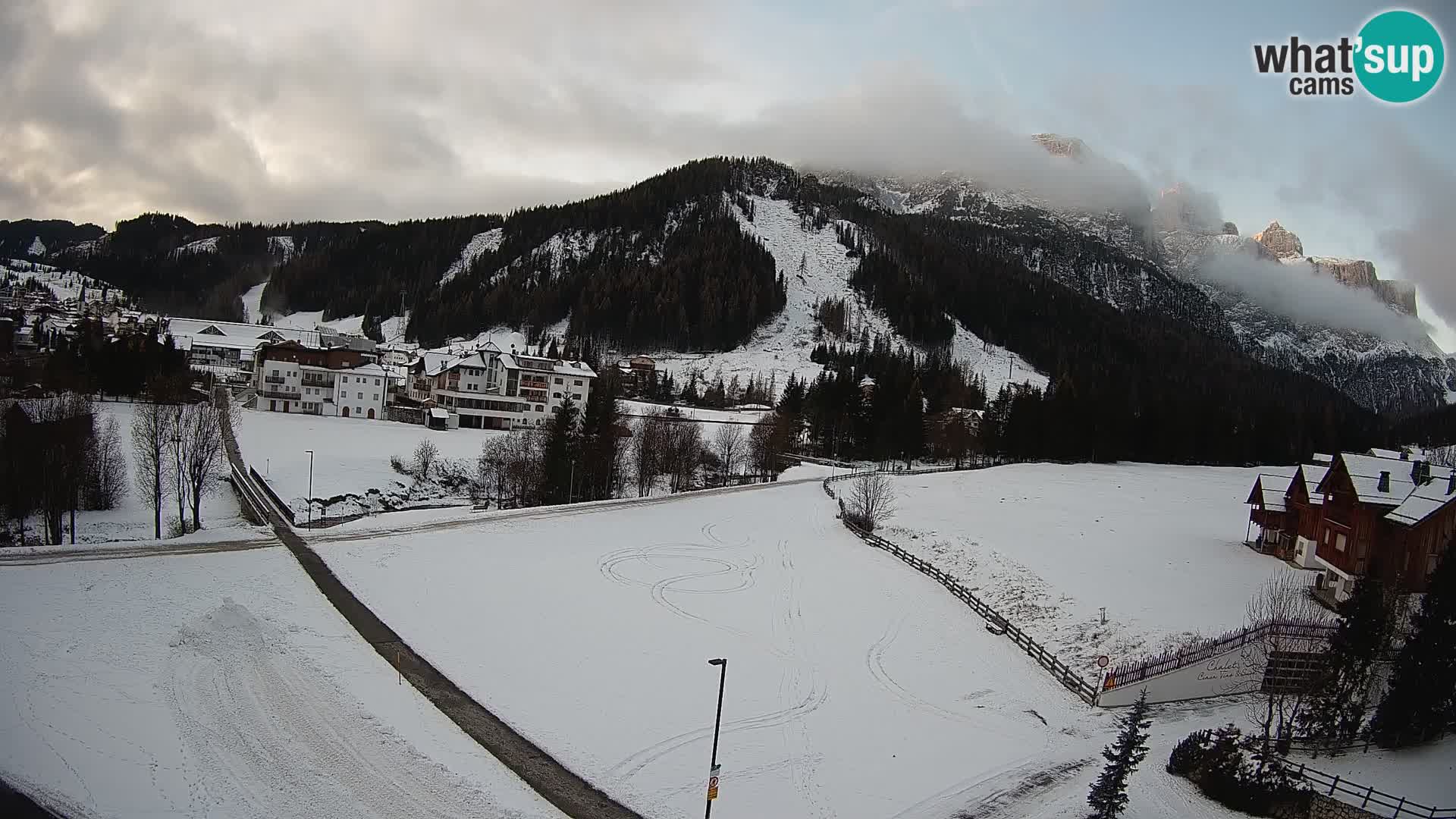 Camera en vivo Corvara | Vistas espectaculares del Grupo Sella