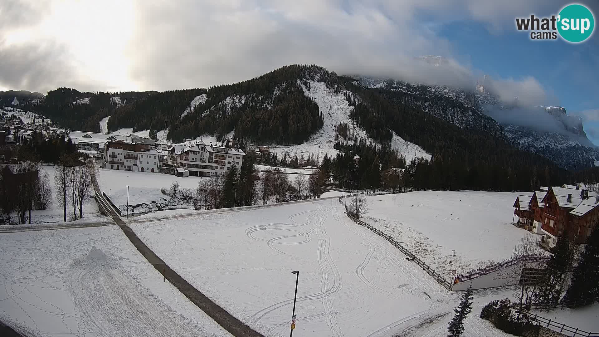 Corvara webcam | Spektakuläre Ausblicke auf die Sellagruppe