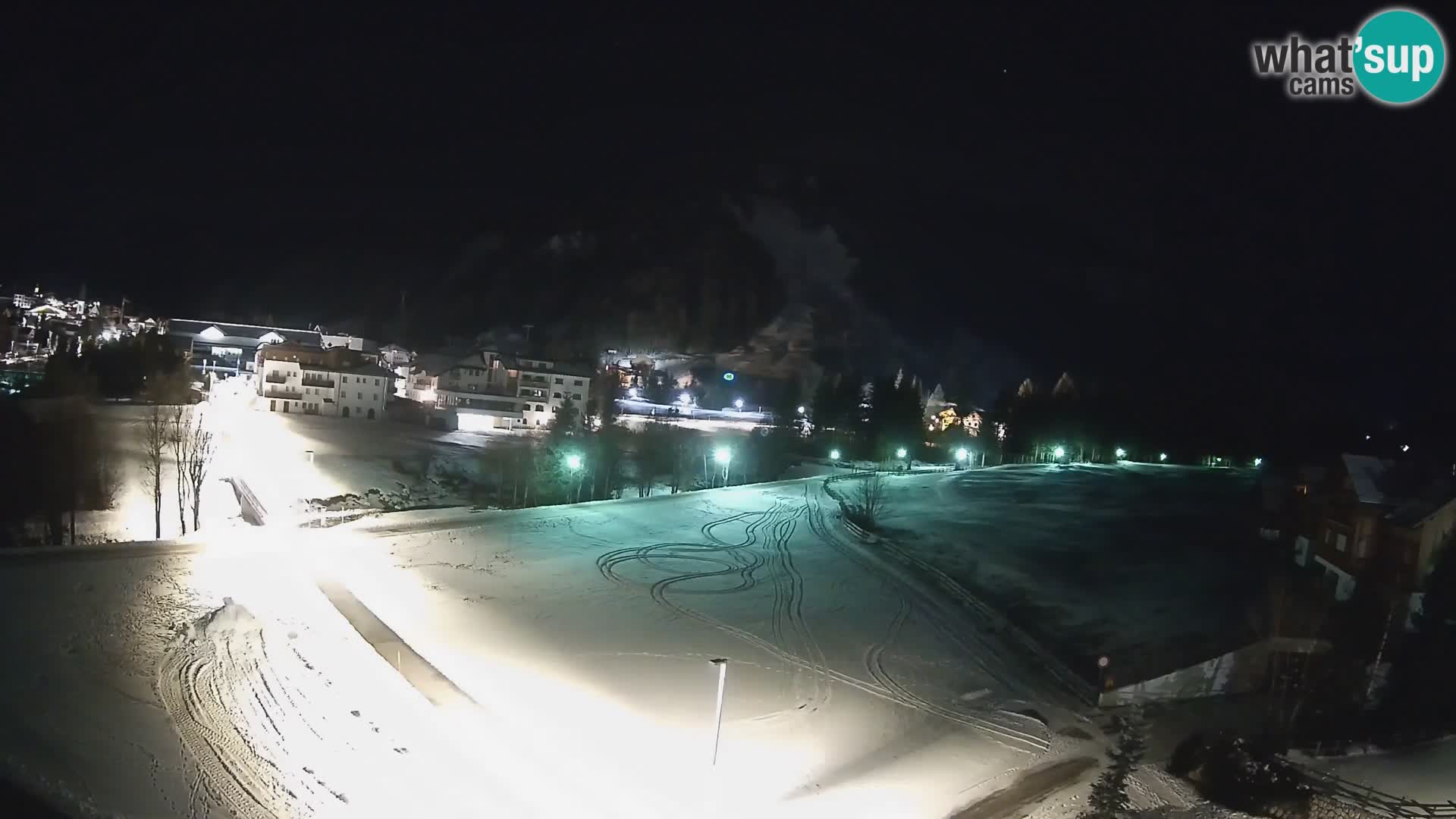 Webcam Corvara | Vista spettacolare Gruppo del Sella