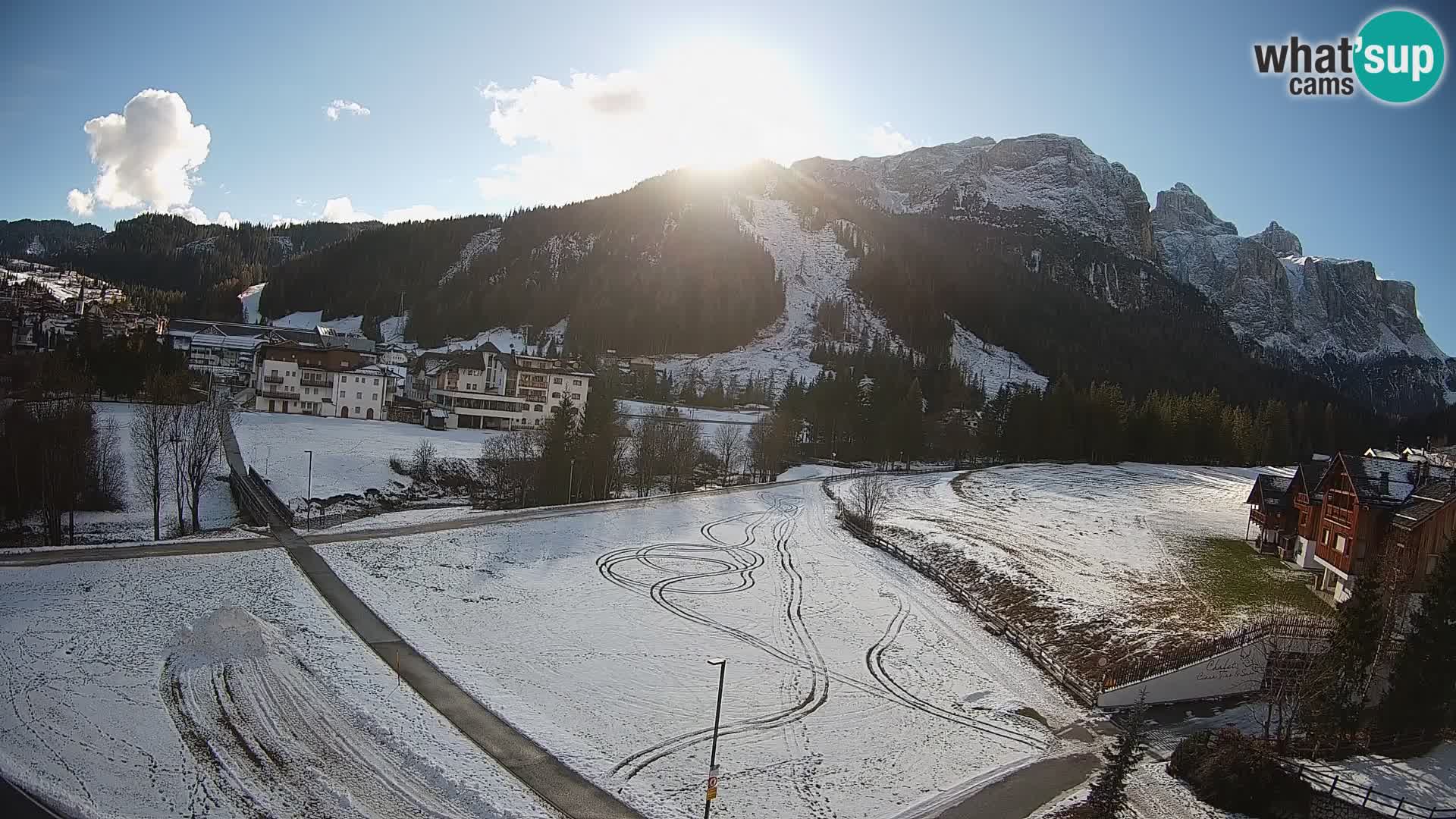 Corvara webcam | Spektakuläre Ausblicke auf die Sellagruppe